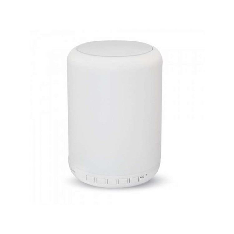 1 - Lámpara de mesa LED inteligente regulable al tacto de 3 W con altavoz V-Tac